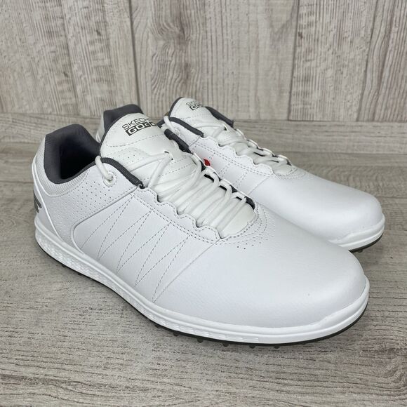 Skechers GO GOLF Pivot Men’s 8.5 Extra Wide White Fit Golf Shoes 54545EWW/WGY main image 10